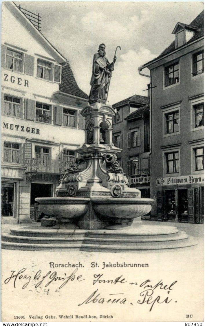 Rorschach - St. Jakobsbrunnen - Rorschach