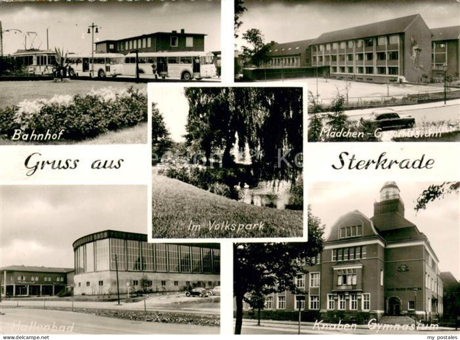 73704278 Sterkrade Bahnhof Hallenbad Knaben-Gymnasium Maedchen-Gymnasium Sterkra - Oberhausen