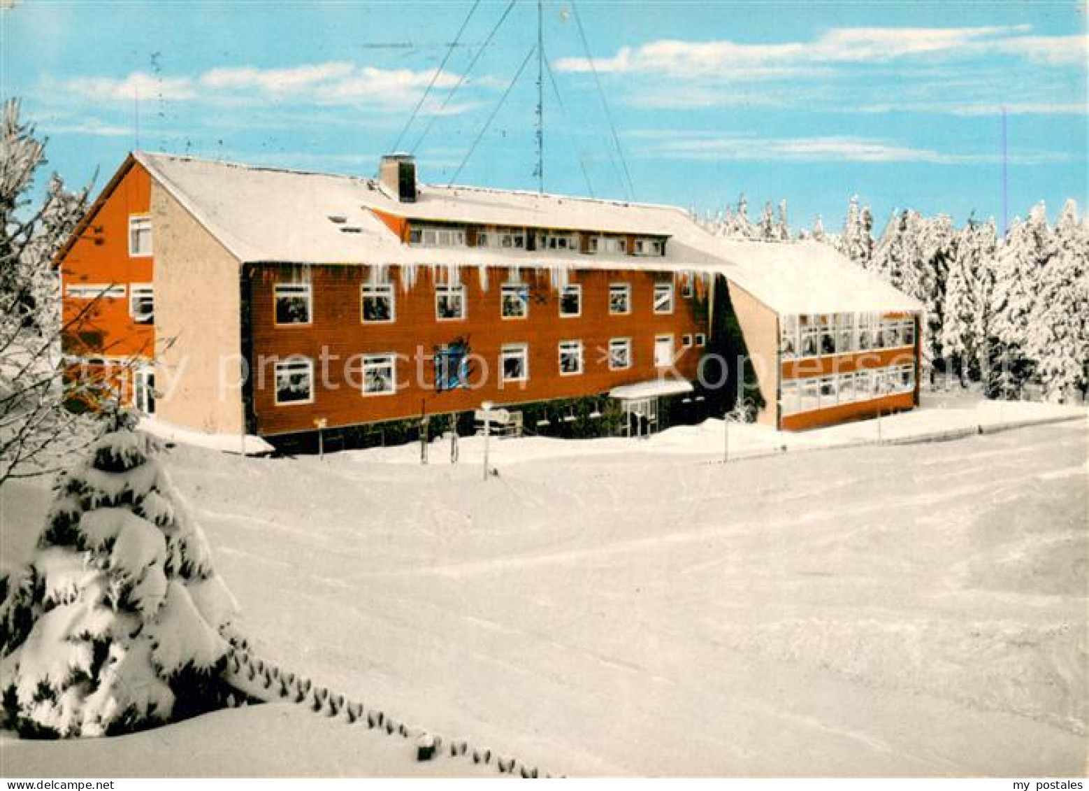 73703900 Torfhaus Harz Schullandheim Des Landkreises Hannover Im Winter Torfhaus - Altenau