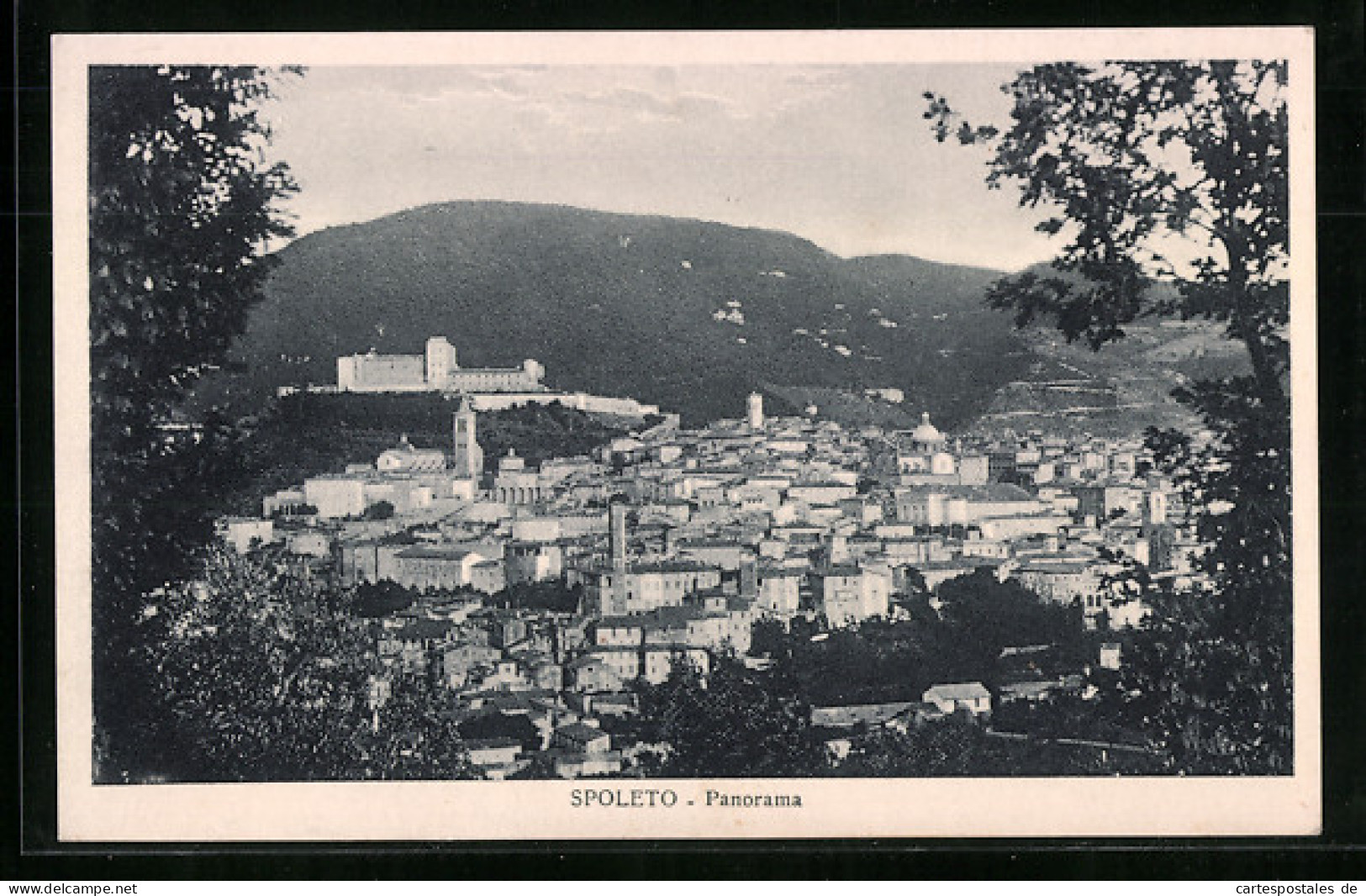Cartolina Spoleto, Panoramaansicht Der Stadt  - Sonstige & Ohne Zuordnung