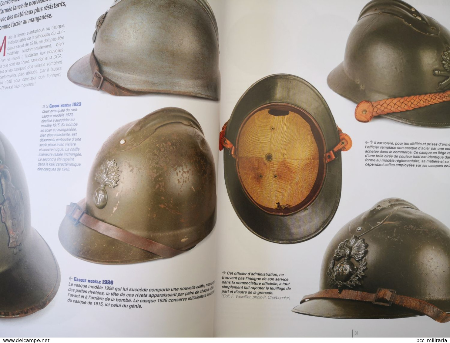 LES CASQUES MILITAIRES FRANÇAIS - GUIDE MILITARIA N° 9 Histoire et Collections