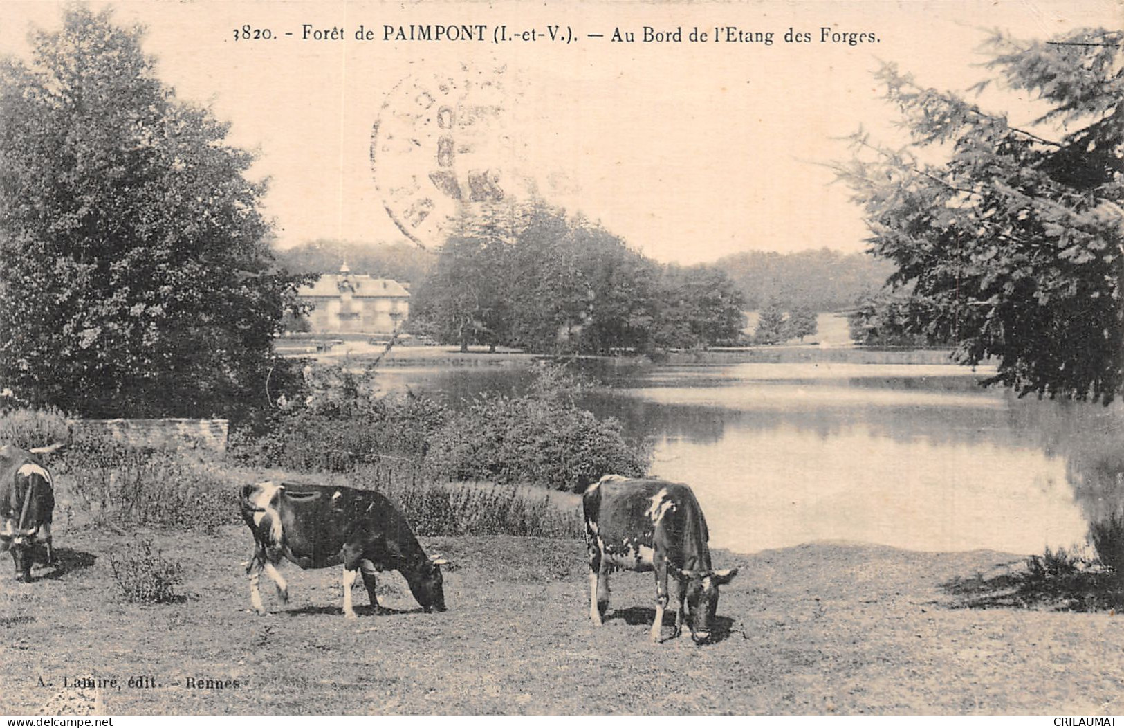 35-PAIMPONT LA FORET-N°T5083-A/0289 - Paimpont