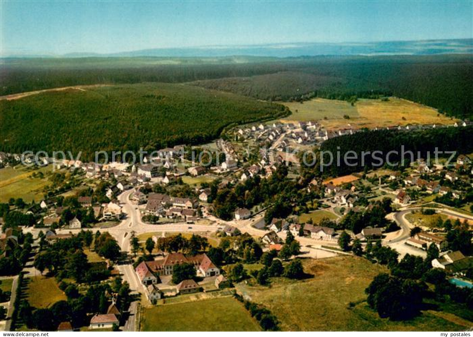 73680015 Neuhaus Solling Fliegeraufnahme Neuhaus Solling - Holzminden