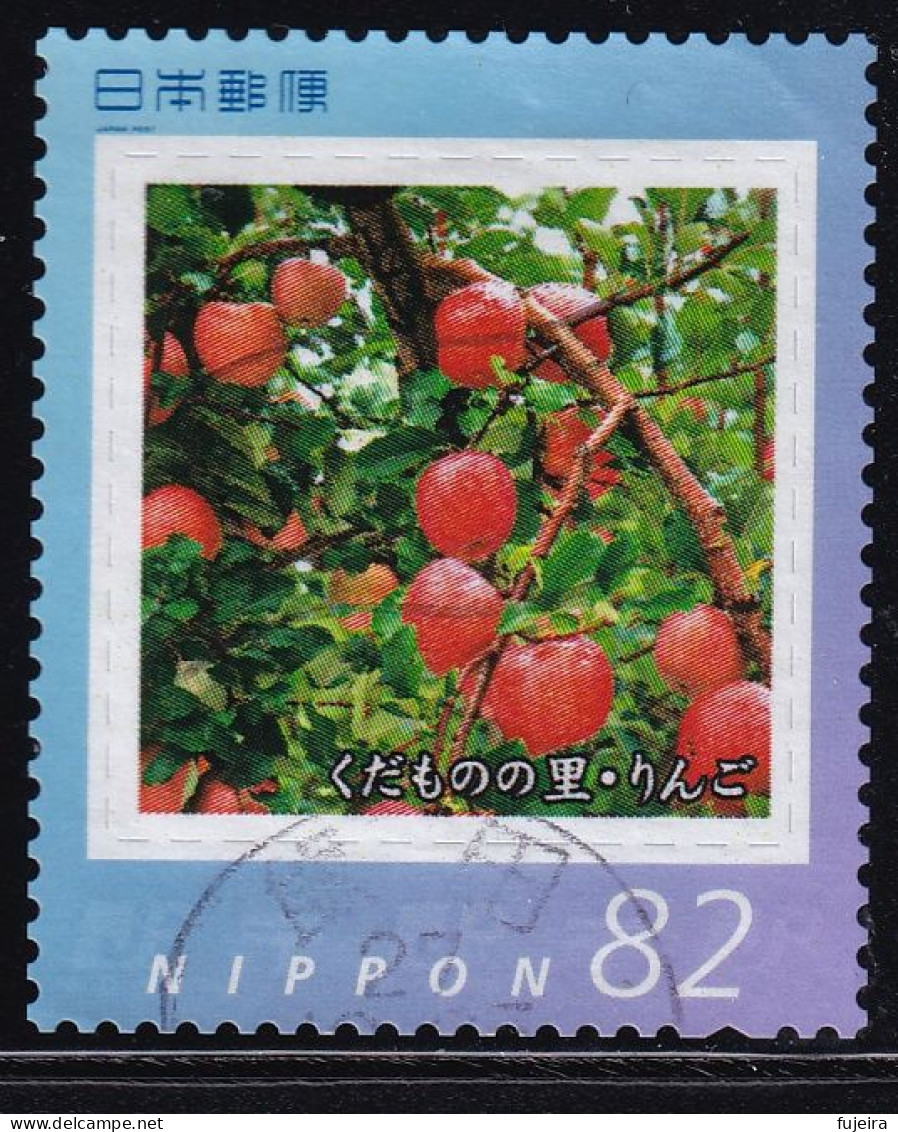 Japan Personalized Stamp, Apple (jpw0115) Used - Gebraucht