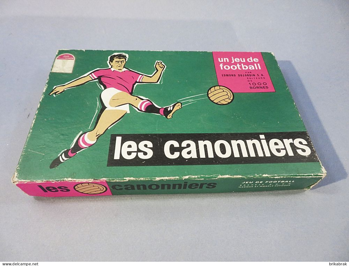 JEU DE SOCIETE LES CANNONIERS @ Jouet Ancien Football - Toy Memorabilia