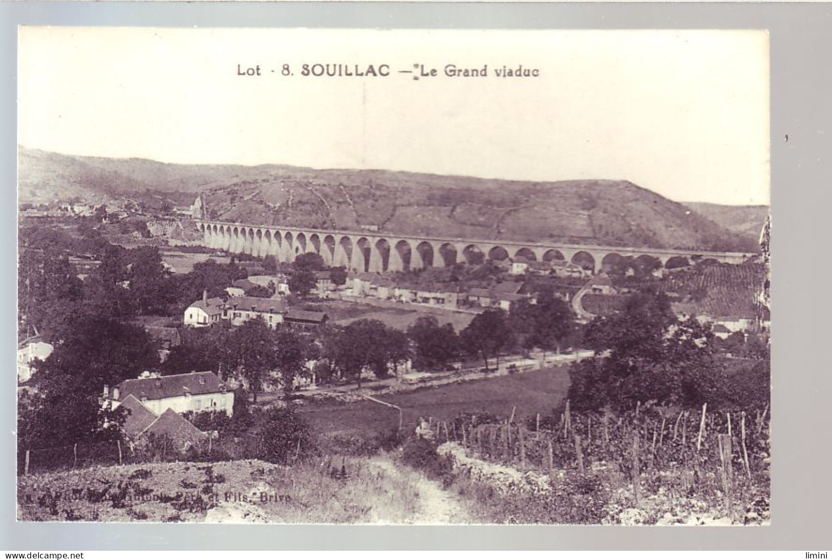 46 - SOUILLAC - LE GRAND VIADUC -  - Souillac