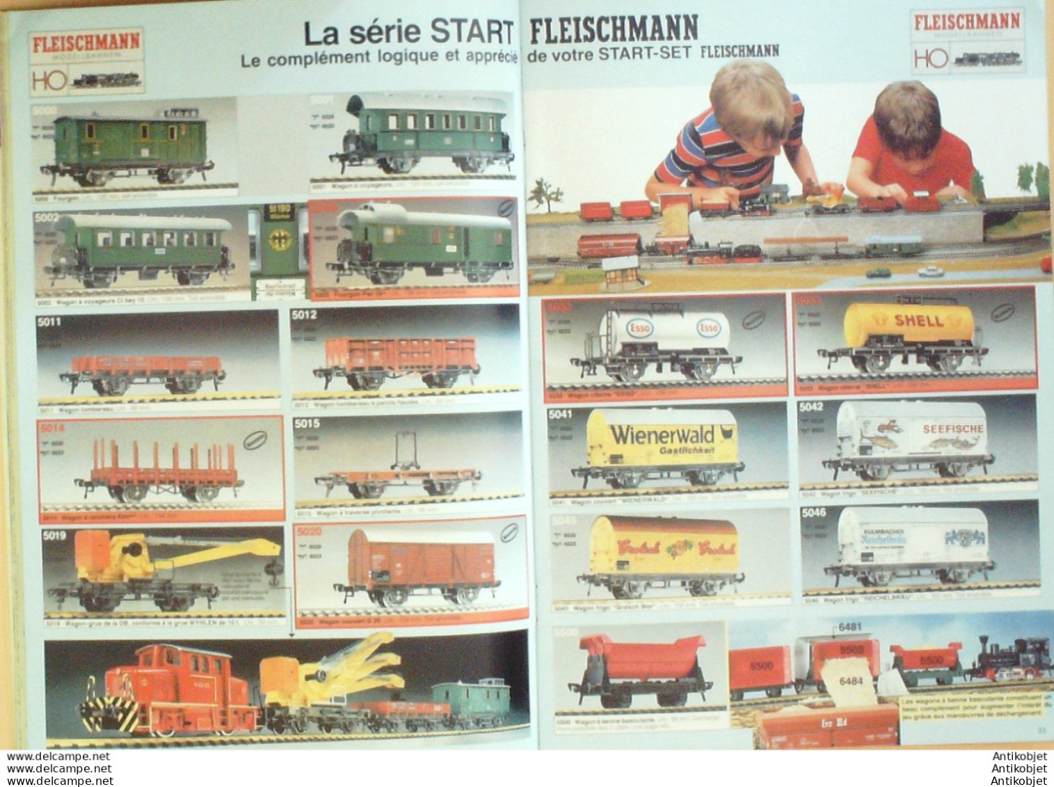 FLEISCHMANN (Gares,voitures,modélisme) Allemagne 1983/84 - 1950 - ...