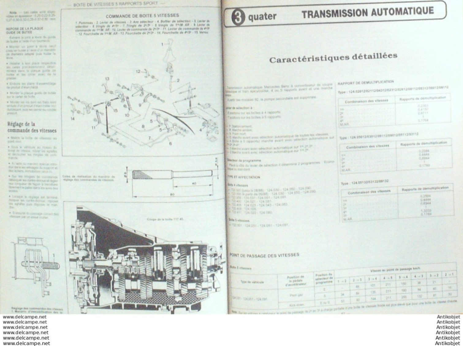 Revue Technique Automobile Mercedes-Benz W124 190 VW Passat Fiat Tempra   N°536 - Auto/Motorrad