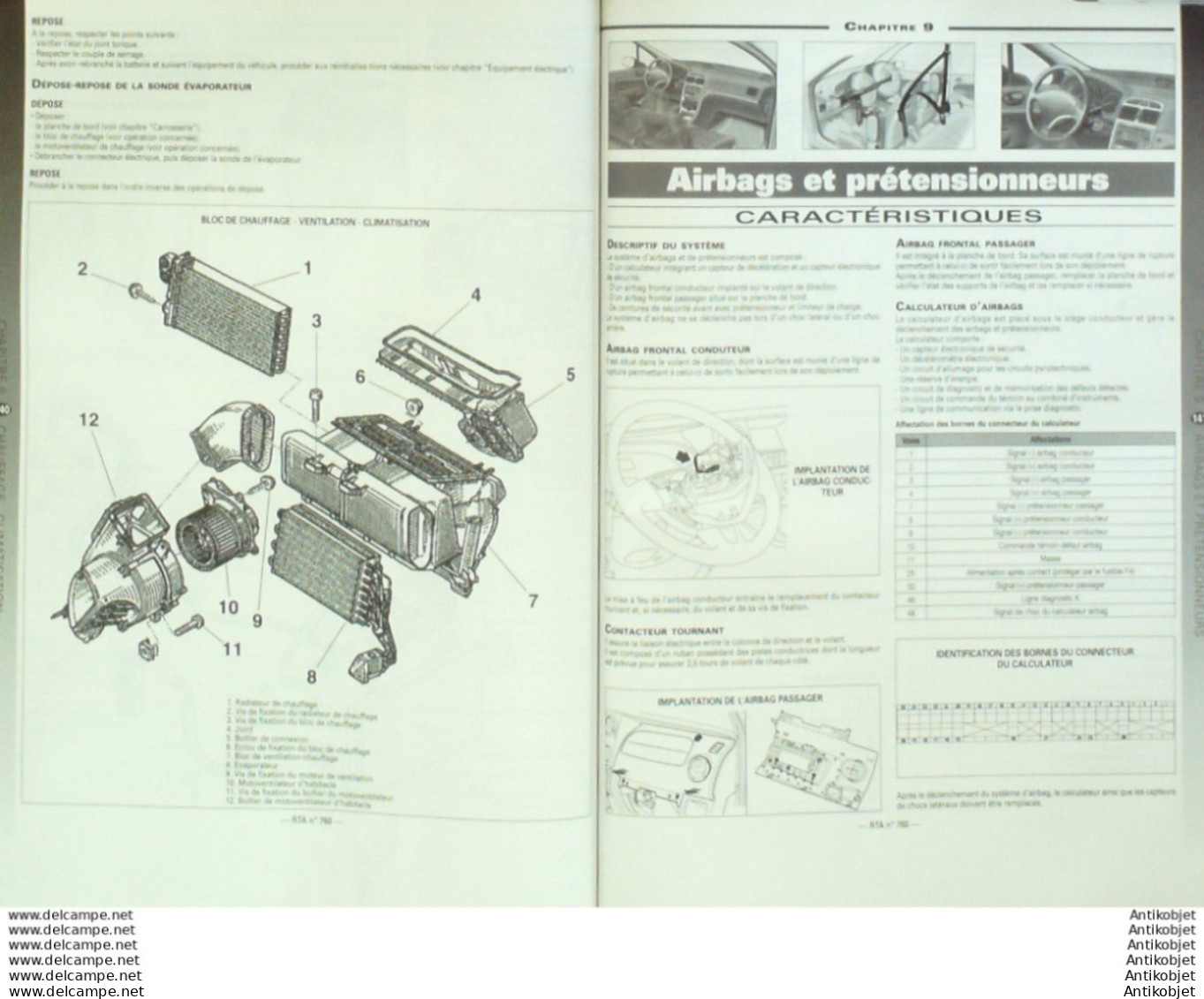 Revue Technique Automobile Renault Master II 11/2003 à 04/2010   N°B760 - Auto/Motorrad