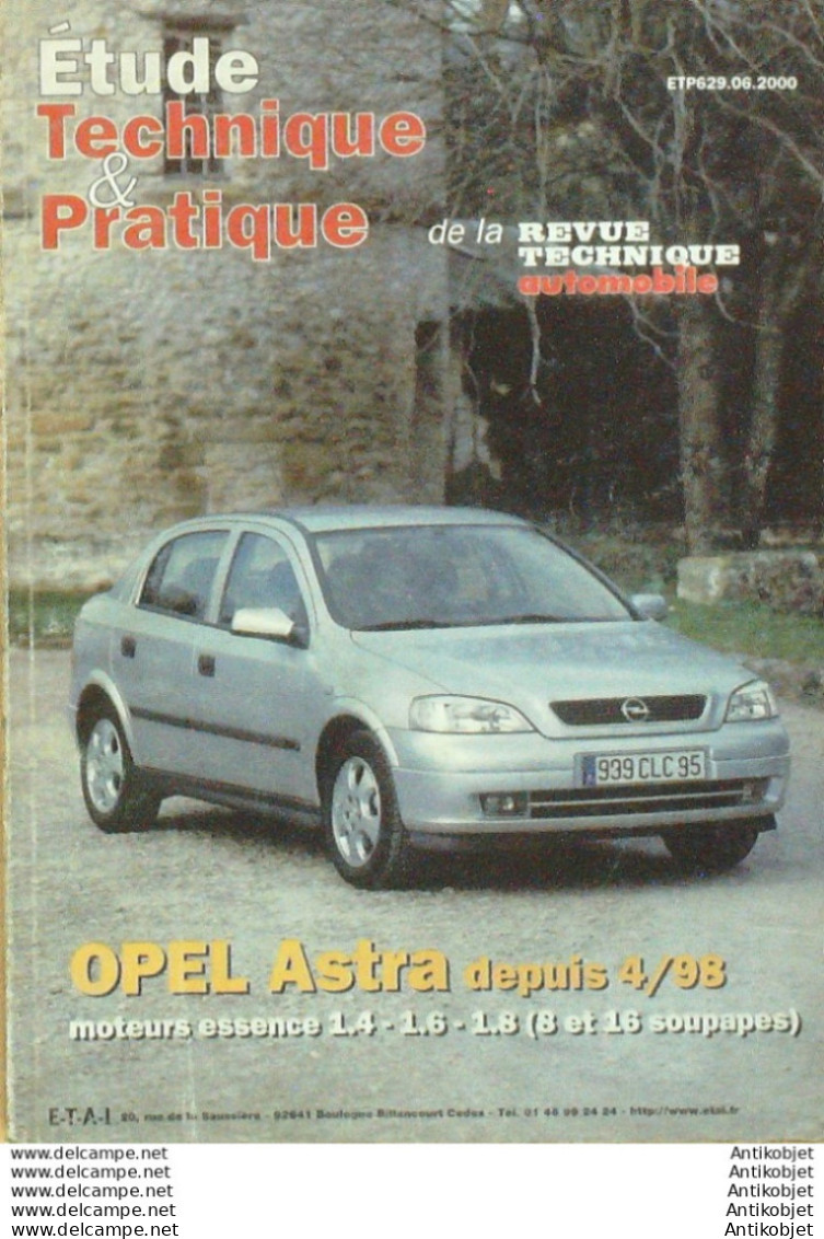 Revue Technique Automobile Skoda Fabia Mercedes-Benz C Peugeot 406 étude Tech.Automobile N°629 - Auto/Moto