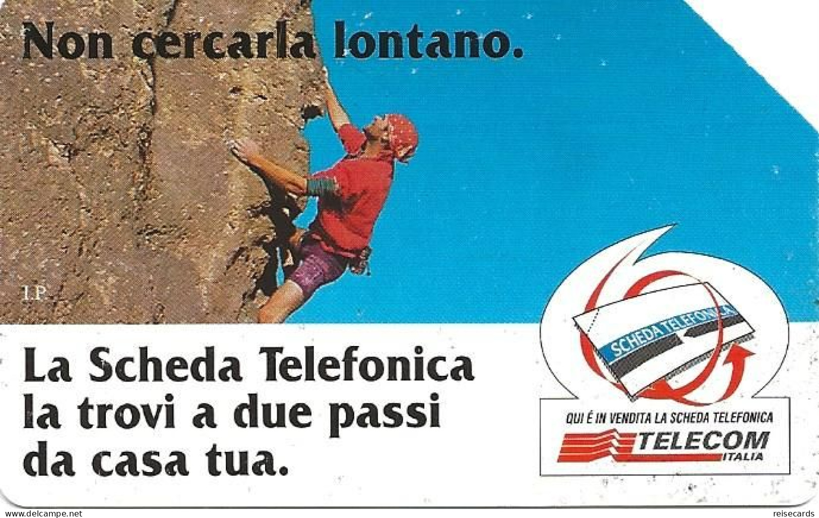 Italy: Telecom Italia - La Scheda Telefonica, Non Cercarla Lontano - Public Advertising