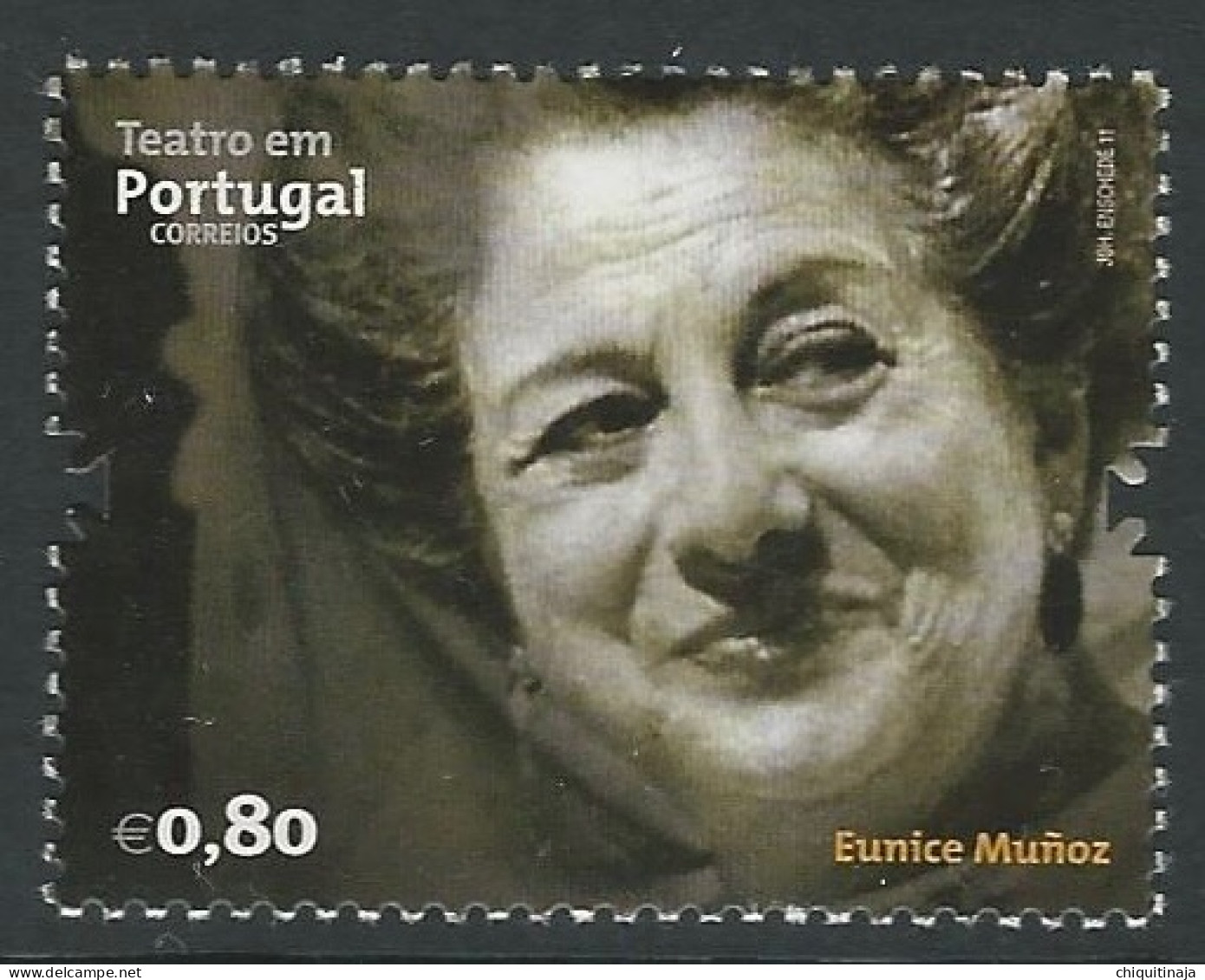 Portugal 2011 “Actores: Eunice Muñoz” HB MNH/** - Ongebruikt