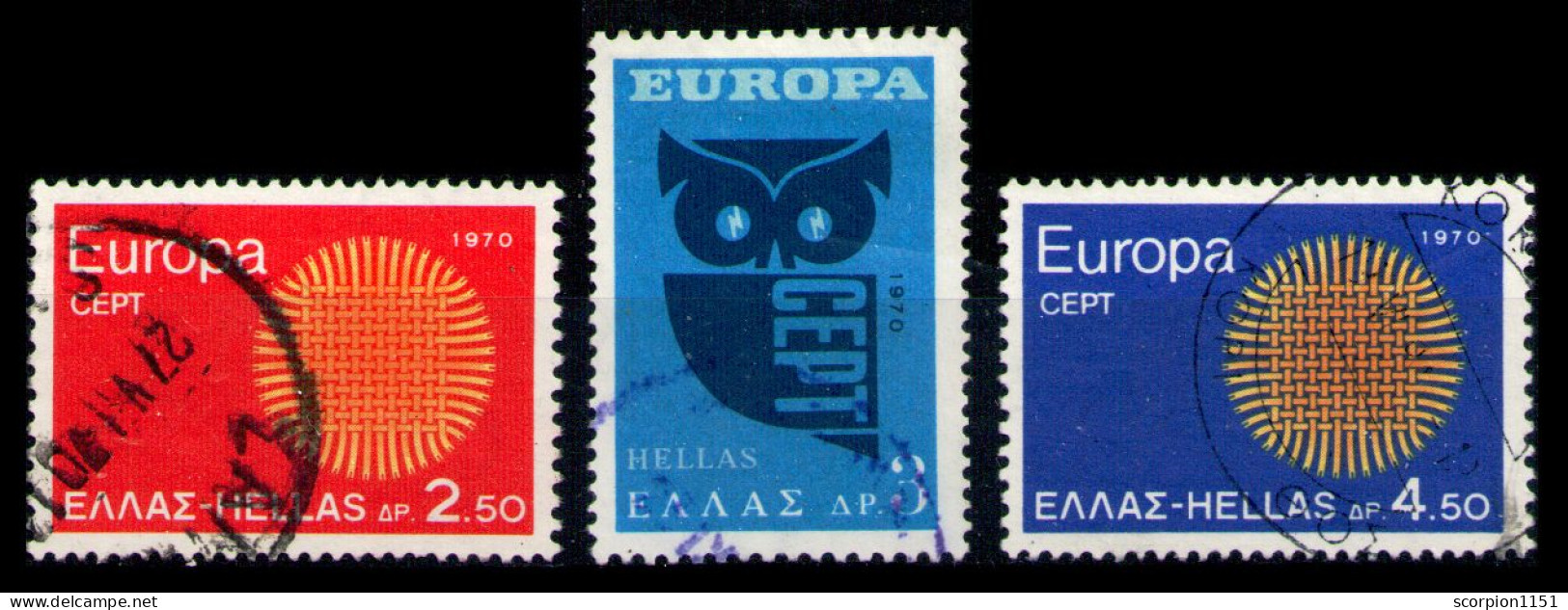 GREECE 1970 - Full Set Used - Used Stamps