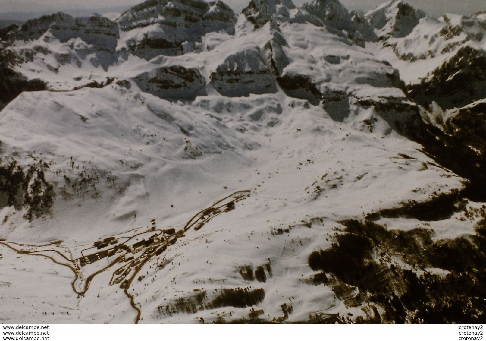 Photo Diapo Diapositive Slide Espagne Portugal N°10 Station De Ski CANDANCHU Dans Les Pyrénées VOIR ZOOM - Diapositives