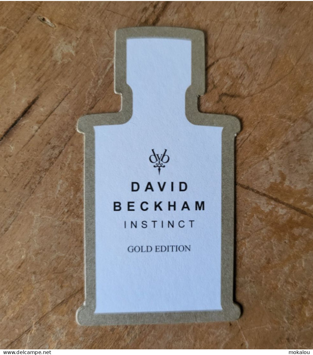 Carte David Beckham Gold Edition - Modernes (à Partir De 1961)