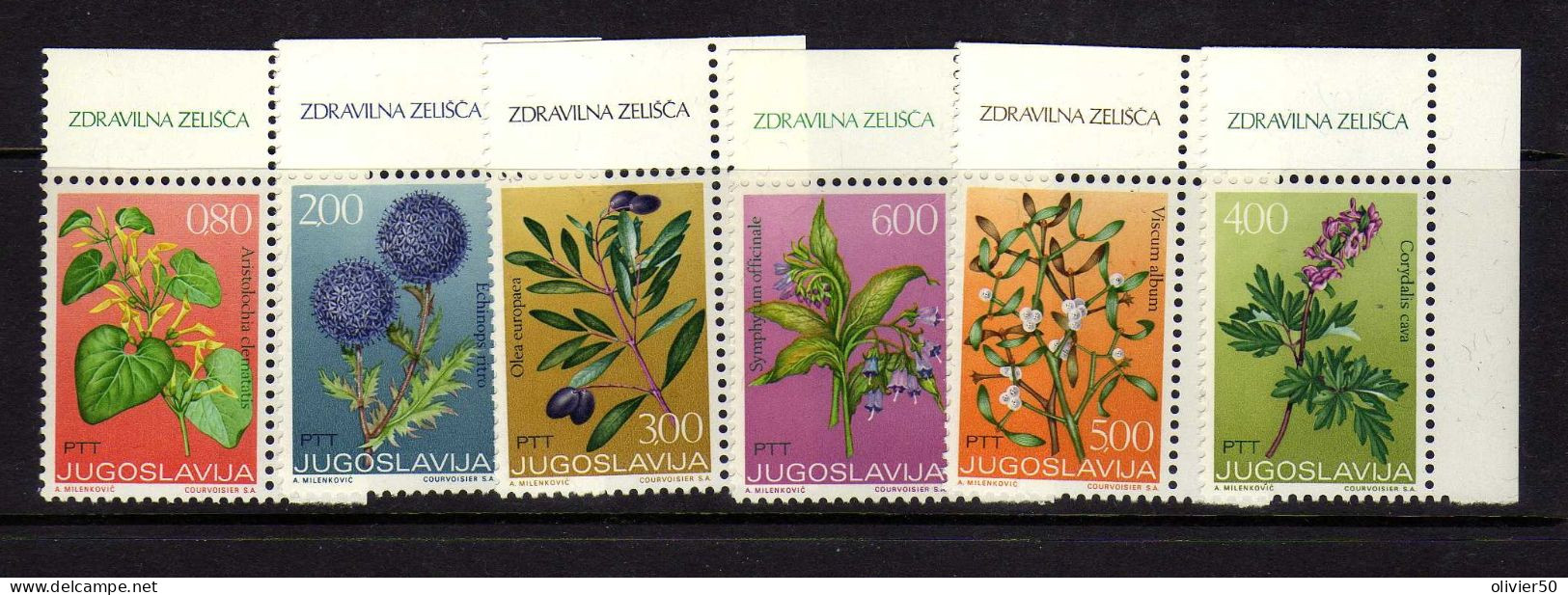 Yougoslavie - Flore - Fleurs  -Neufs** - MNH  - - Neufs