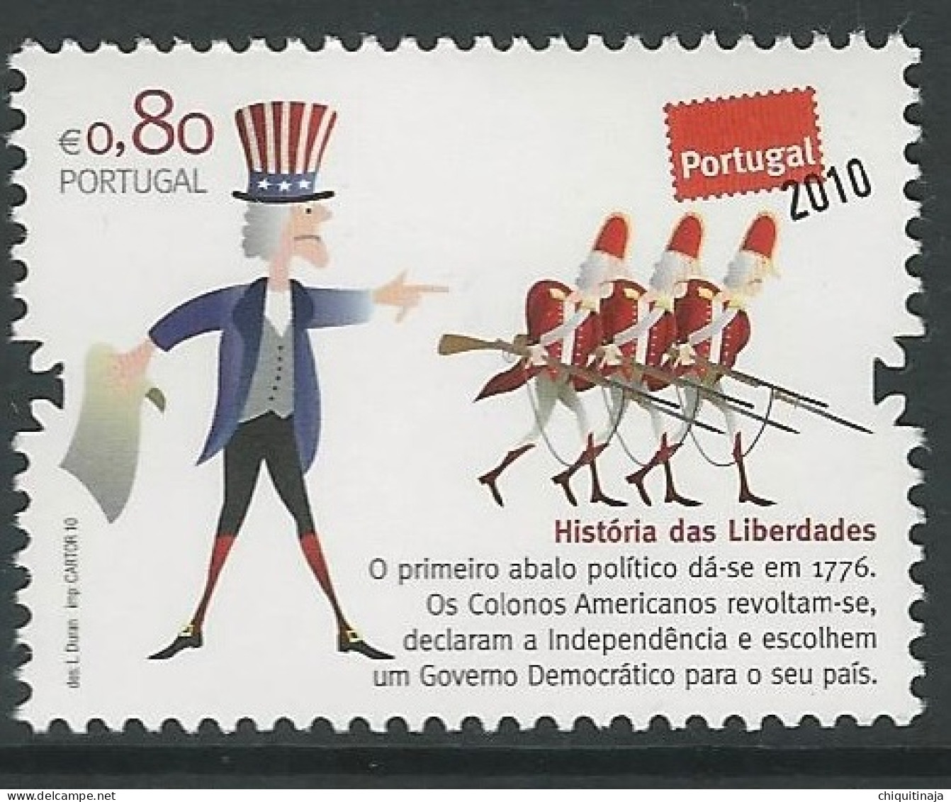 Portugal 2010 “Centenario De La República” MNH/** - Ongebruikt