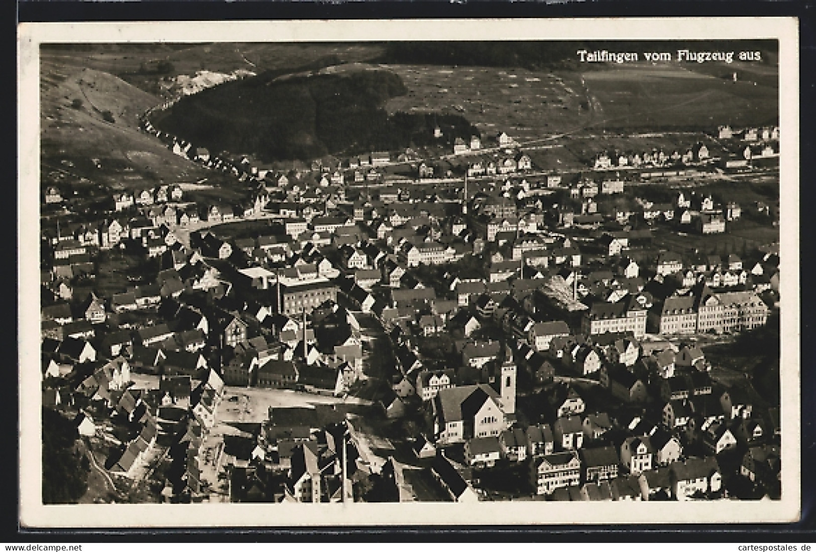 AK Tailfingen / Albstadt, Ortsansicht Vom Flugzeug Aus  - Albstadt