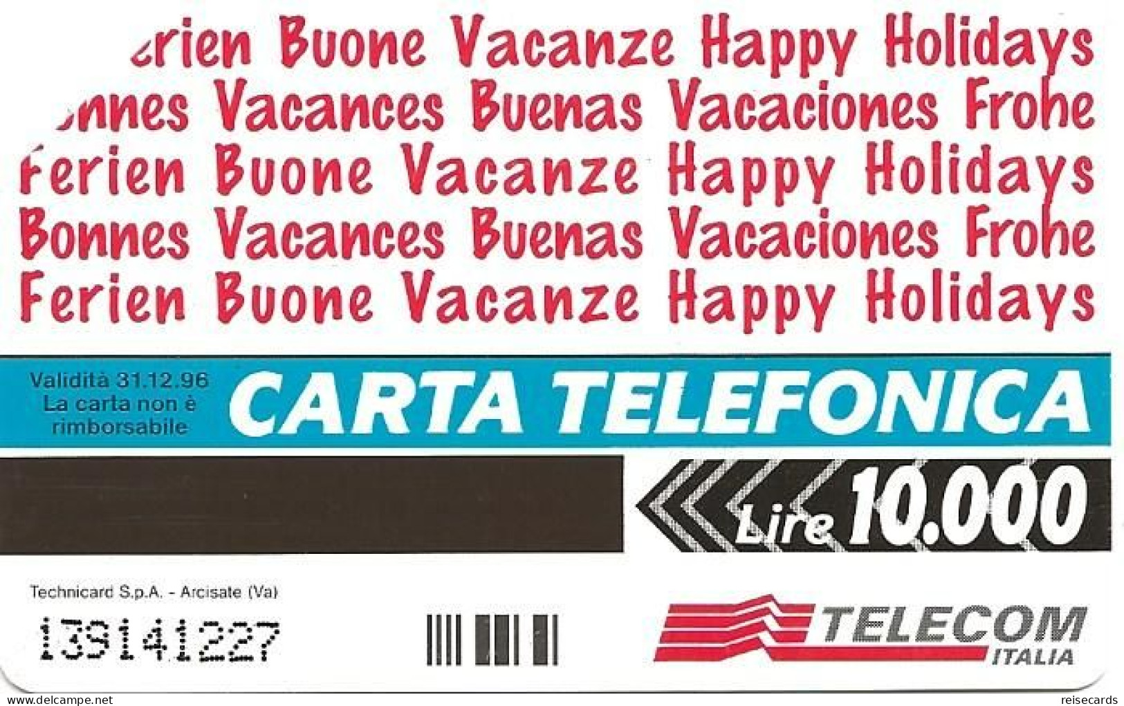 Italy: Telecom Italia - Buone Vacanze - Public Advertising