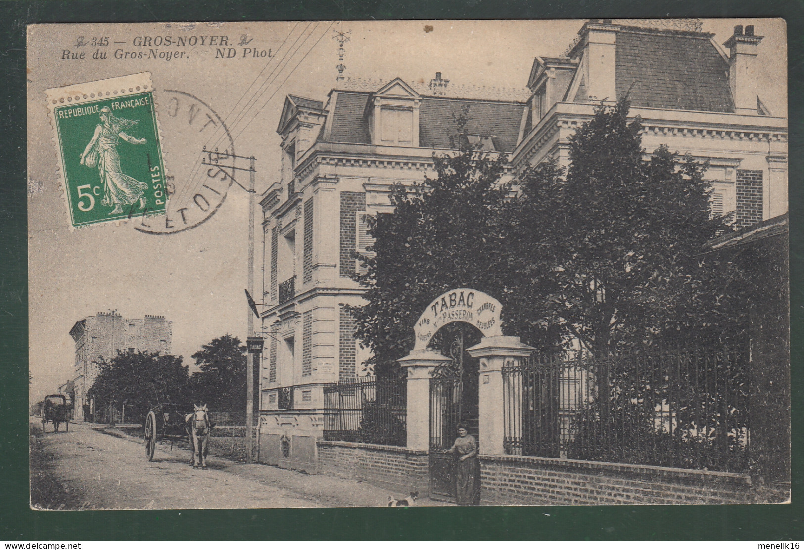 CP - 95 - Gros-Noyer - Rue Du Gros-Noyer - Altri & Non Classificati