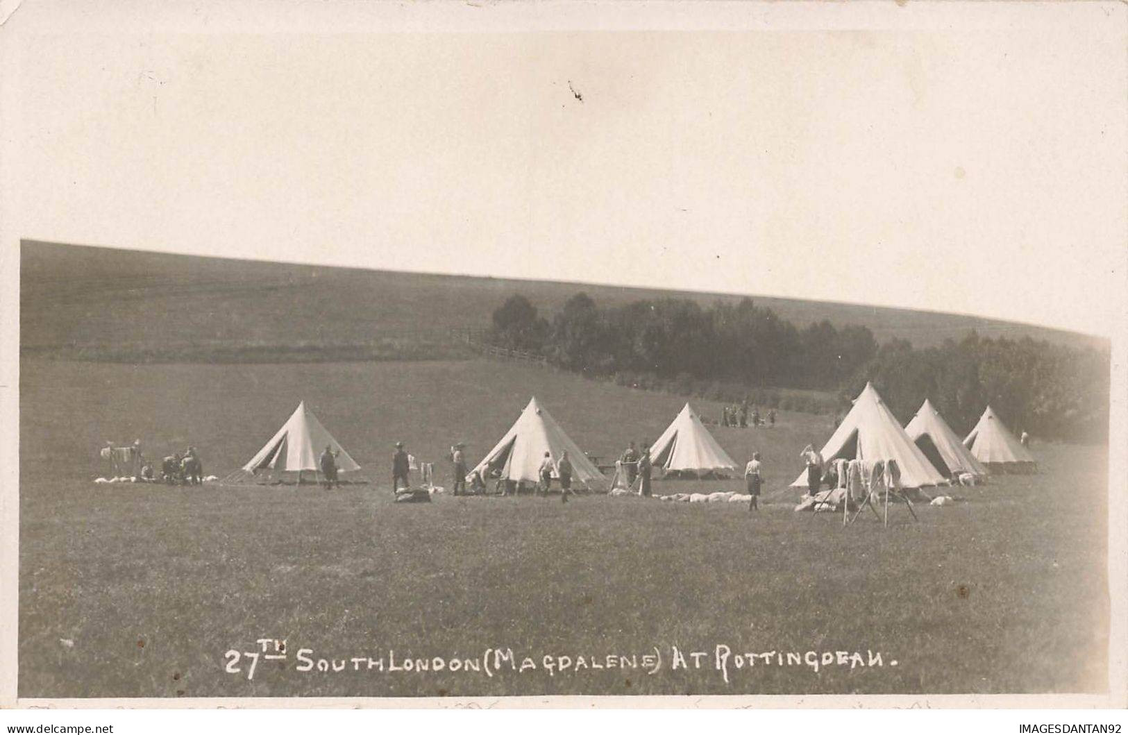 SCOUTISME #FG56332 SCOUT SOUTH LONDON MAGDALENE AT ROTTINGREAN CARTE PHOTO - Scoutisme