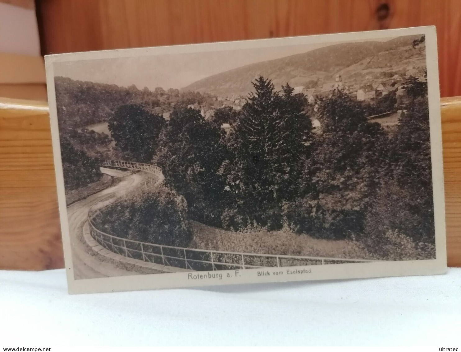 AK "Rotenburg An Der Fulda, 1920, Tolle PERSPEKTIVE" SCHÖNE ALTE POSTKARTE ANTIK  TOP ZEITDOKUMENT  Heimat Sammler - Rotenburg