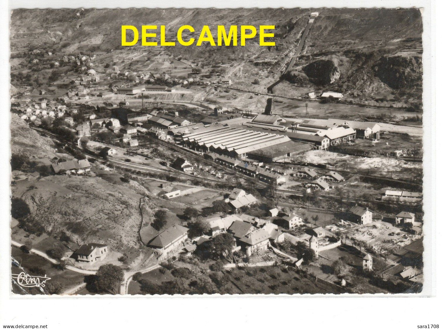 05 L'ARGENTIÈRE La BESSÉE, Vue Aérienne Sur L'Usine Péchiney. 2 SCAN. - L'Argentiere La Besse