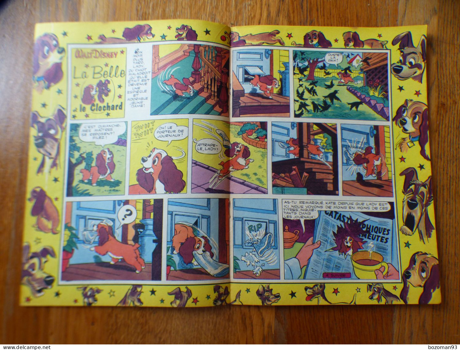 JOURNAL MICKEY BELGE  N° 275 Du 12/01/1956 COVER MICKEY ET PLUTO + BELLE ET LE CLOCHARD - Journal De Mickey