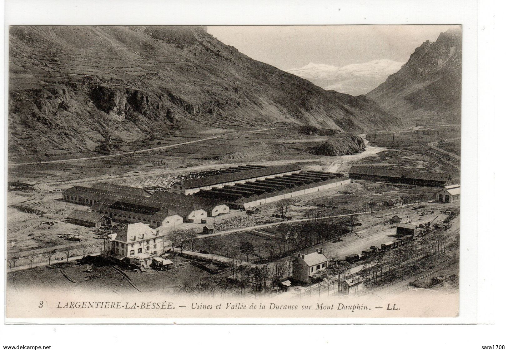 05 L'ARGENTIÈRE LA BESSÉE, Usines Et Vallée De La Durance Sur Mont Dauphin. - L'Argentiere La Besse