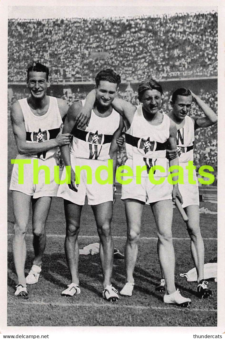 OLYMPIA 1936 IMAGE CHROMO OLYMPICS OLYMPIC GAMES BAND II BILD 51 STULPNAGEL VOGT HARBIG HAMANN - Trading Cards