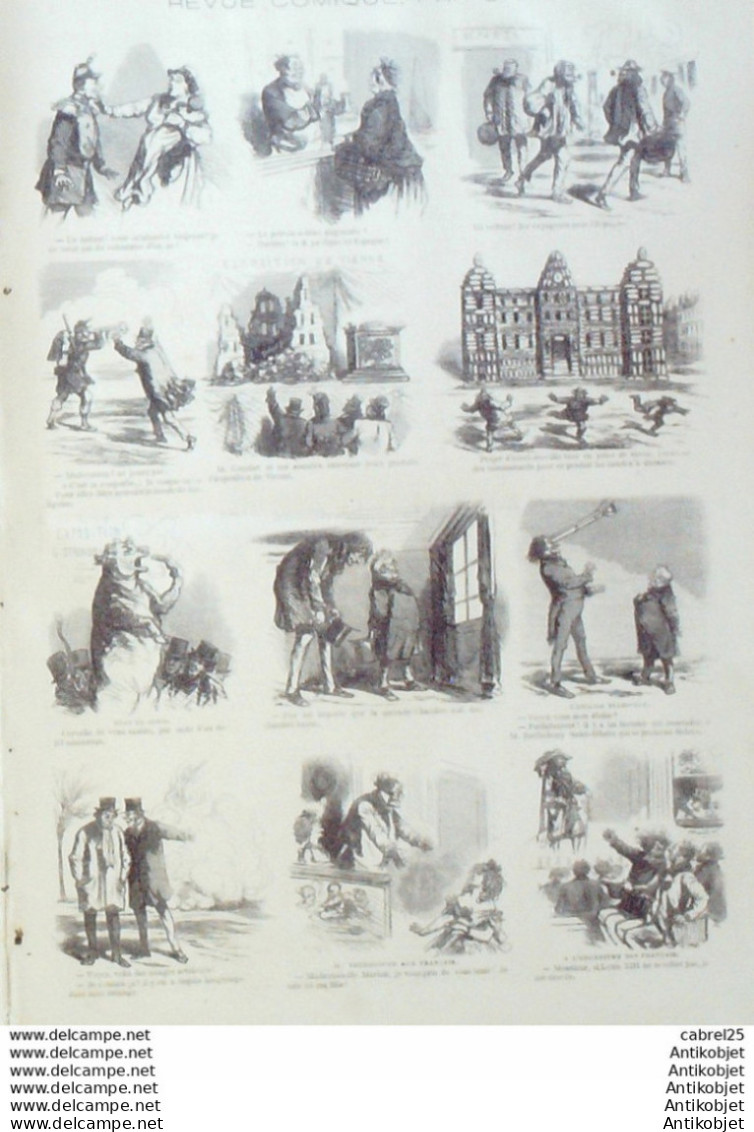 Le Monde Illustré 1873 N°834 Suisse Genève Carrouge Lausanne Italie Bordighera Satory (78) Belfort (90) - 1850 - 1899