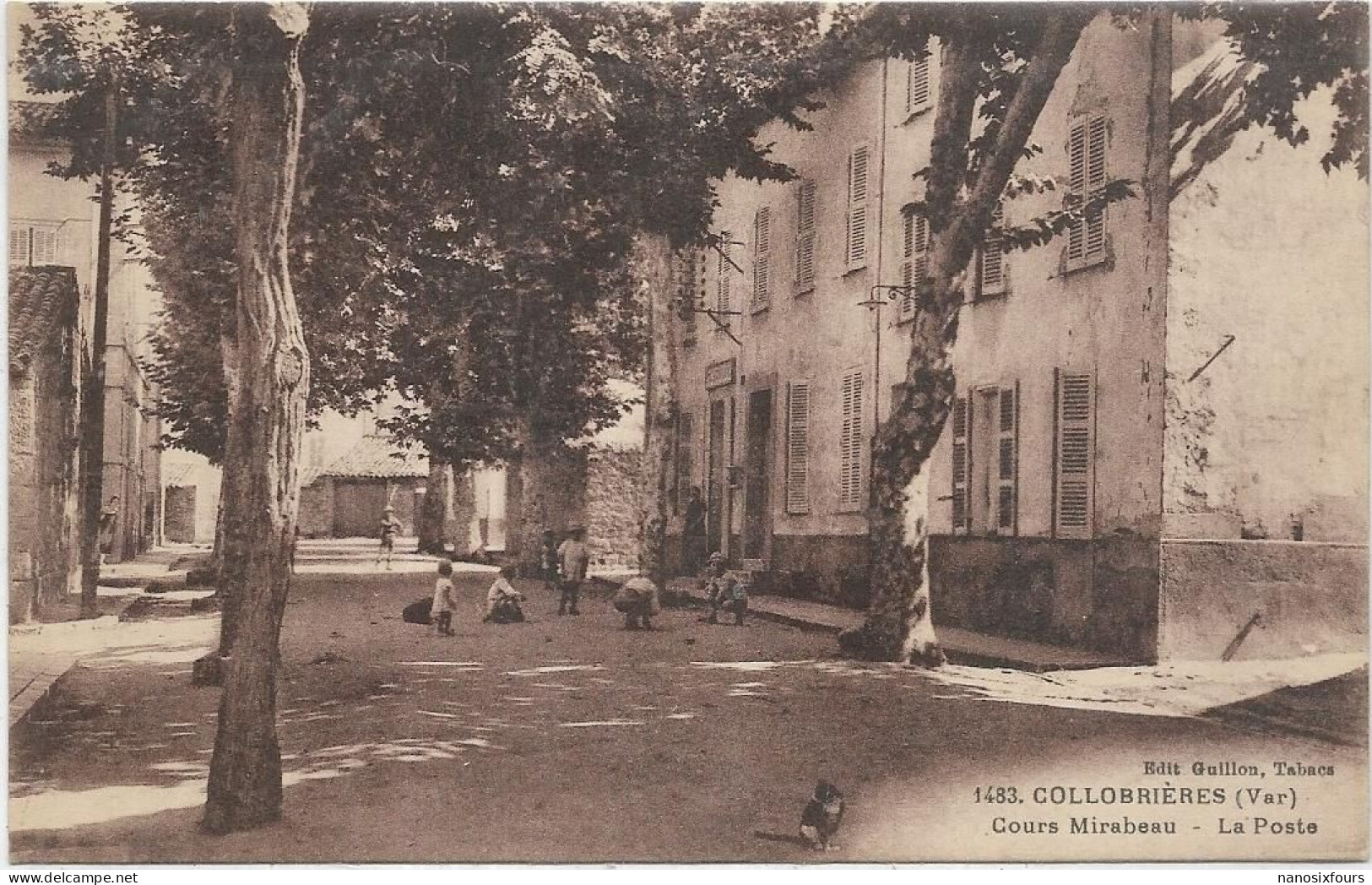 D 83. COLLOBRIERES.COURS MIRABEAU LA POSTE - Collobrieres