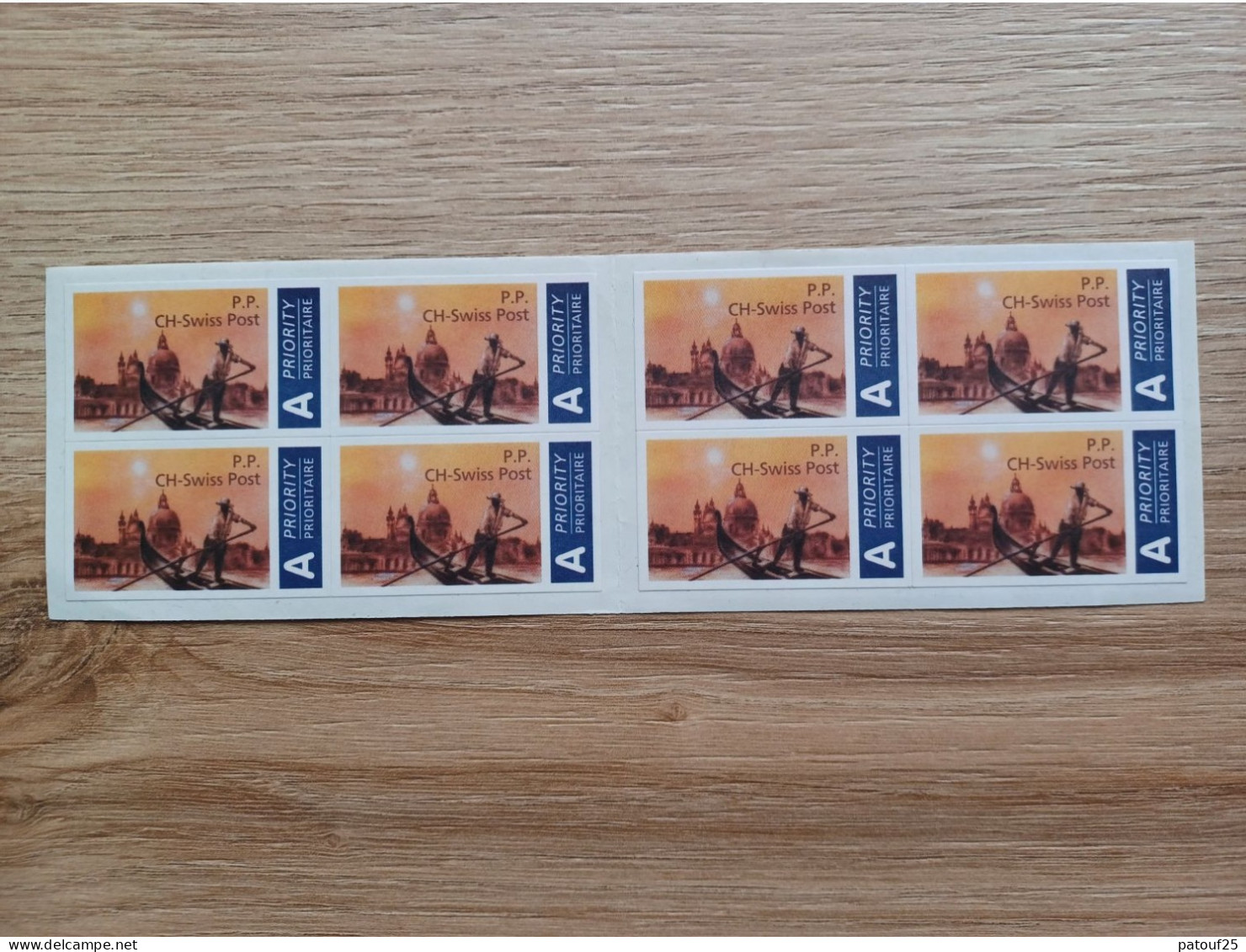 Bloc Timbres Affranchissements Pour Cartes Postales Pp-ch-swiss Post Neuf - Ungebraucht