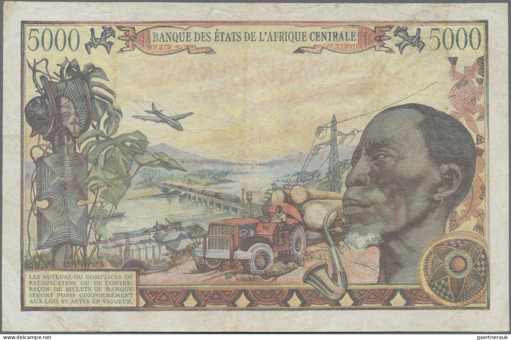 Central African Republic: Banque Des États De L'Afrique Centrale - République Ce - Zentralafrik. Rep.