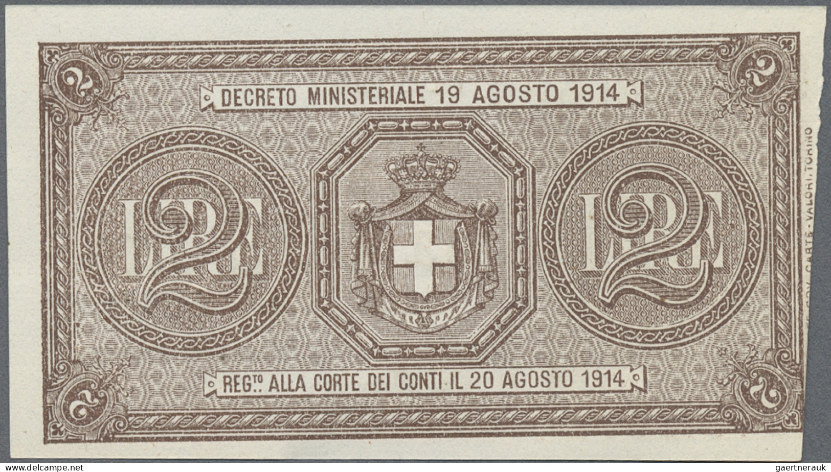 Italy: Regno D'Italia, State & Treasury Notes, Lot With 25 Banknotes, Series 187 - Autres & Non Classés