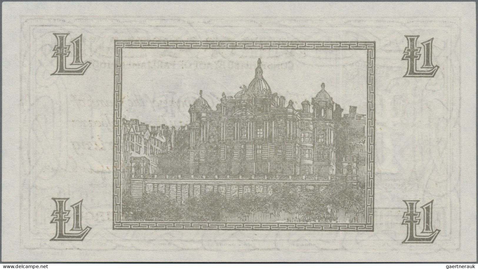 Scotland: Bank Of Scotland, 1 Pound 1st March 1941, P.91b, Great Original Shape, - Autres & Non Classés