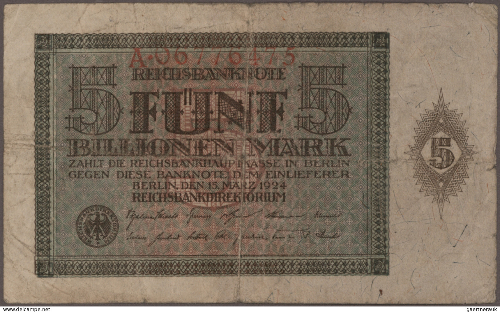 Deutschland - Deutsches Reich bis 1945: Riesiges Konvolut mit 669 Banknoten der