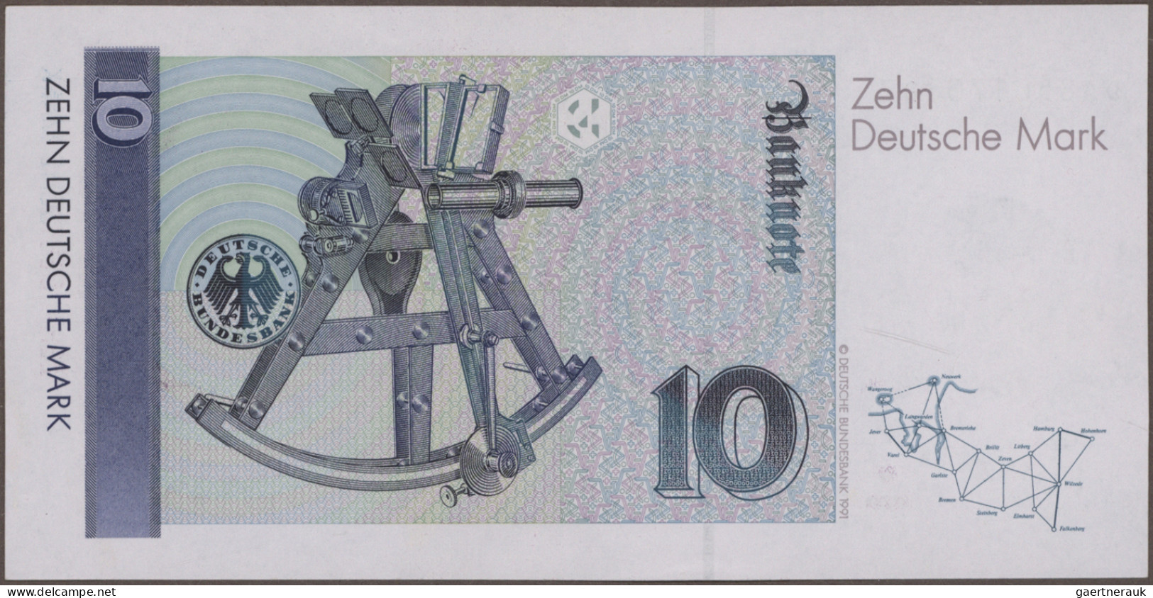 Deutschland - Bank Deutscher Länder + Bundesrepublik Deutschland: BBk III, 1991,