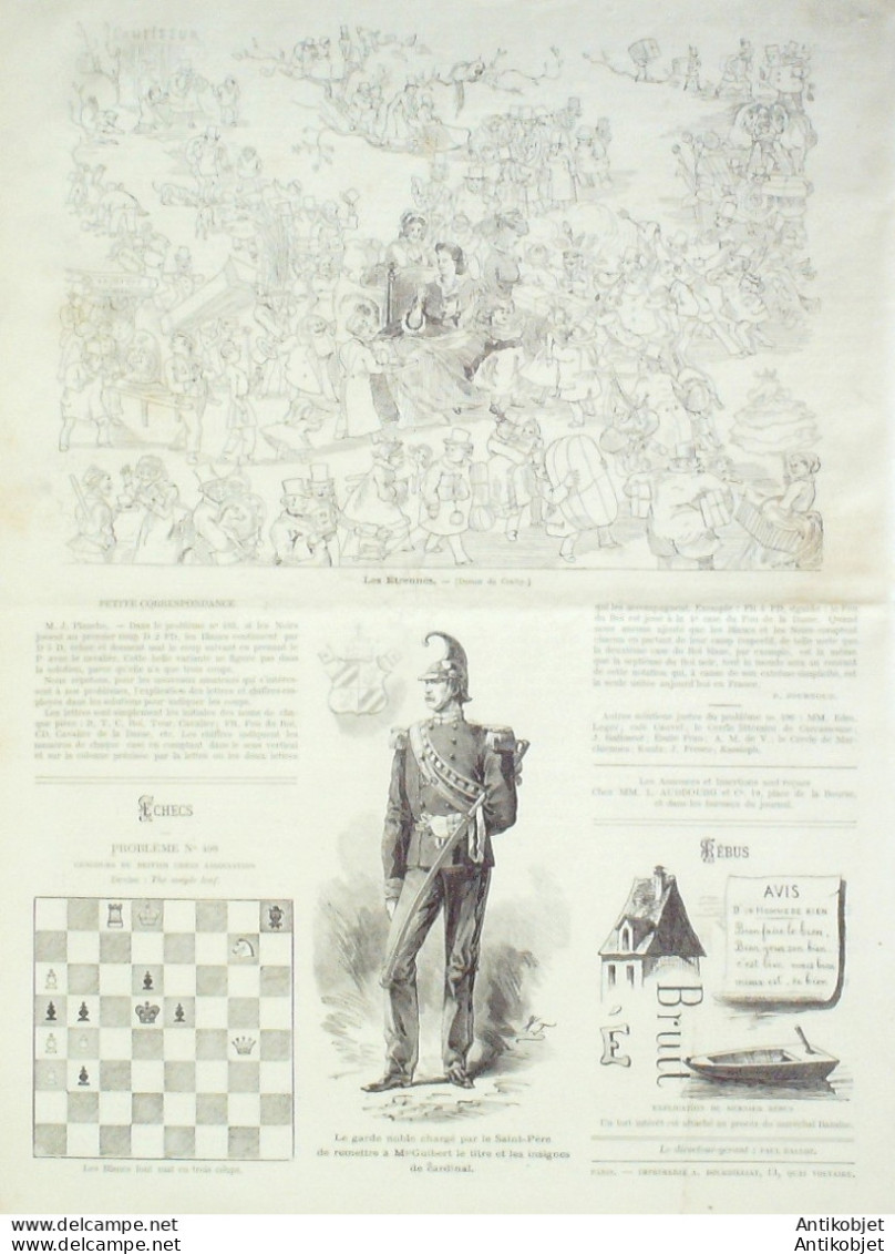 Le Monde Illustré 1874 N°873 Espagne Barcelone Tolosa Guadeloupe Moule - 1850 - 1899