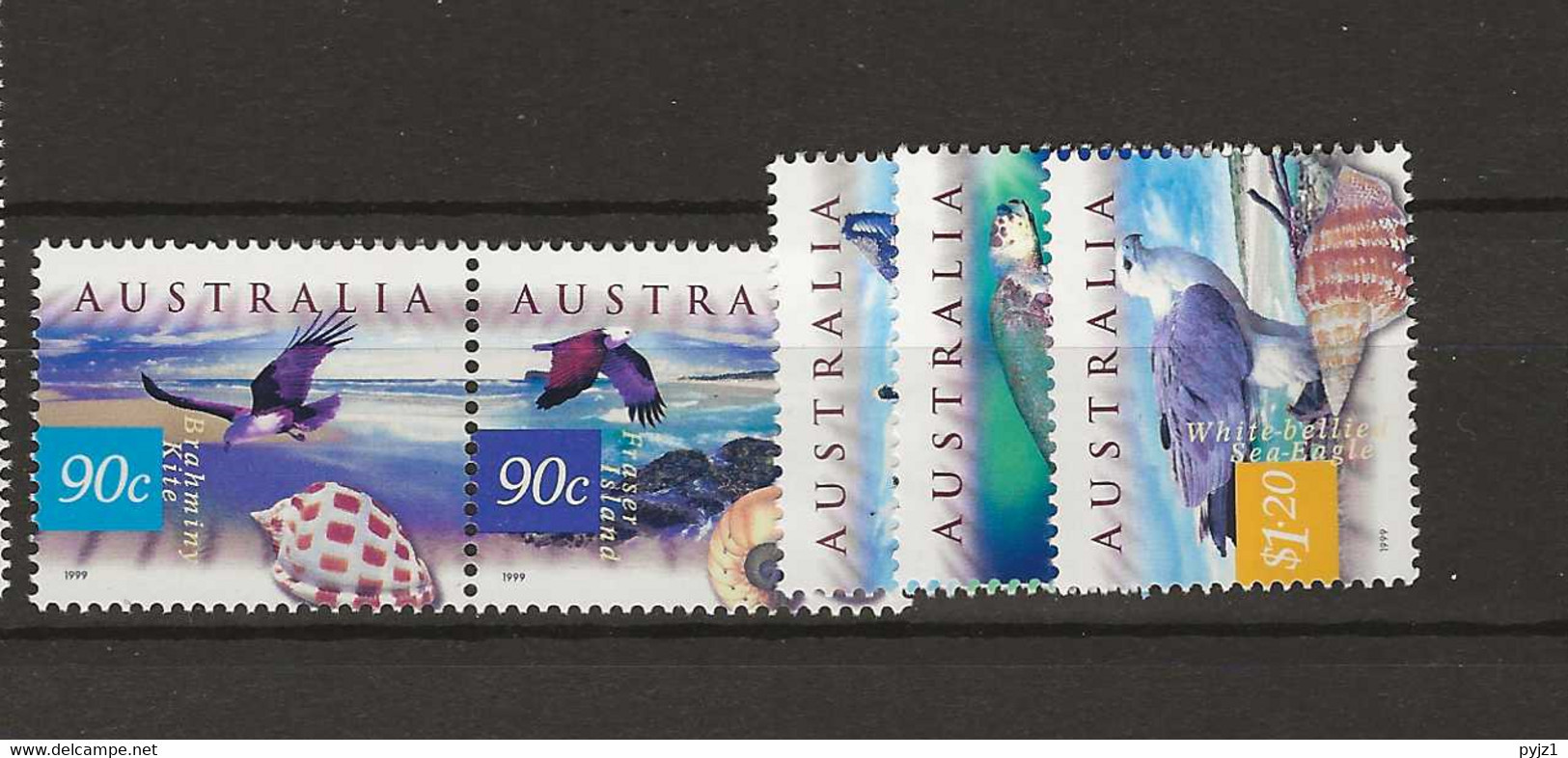 1999 MNH Australia Mi 1831-35 Postfris** - Ongebruikt