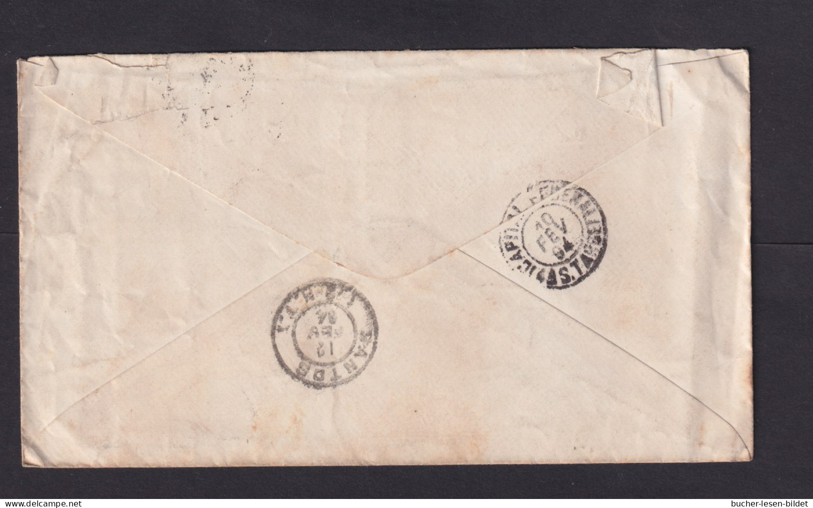 1894 - 200 R. Ganzsache Nach Santos - Lettres & Documents