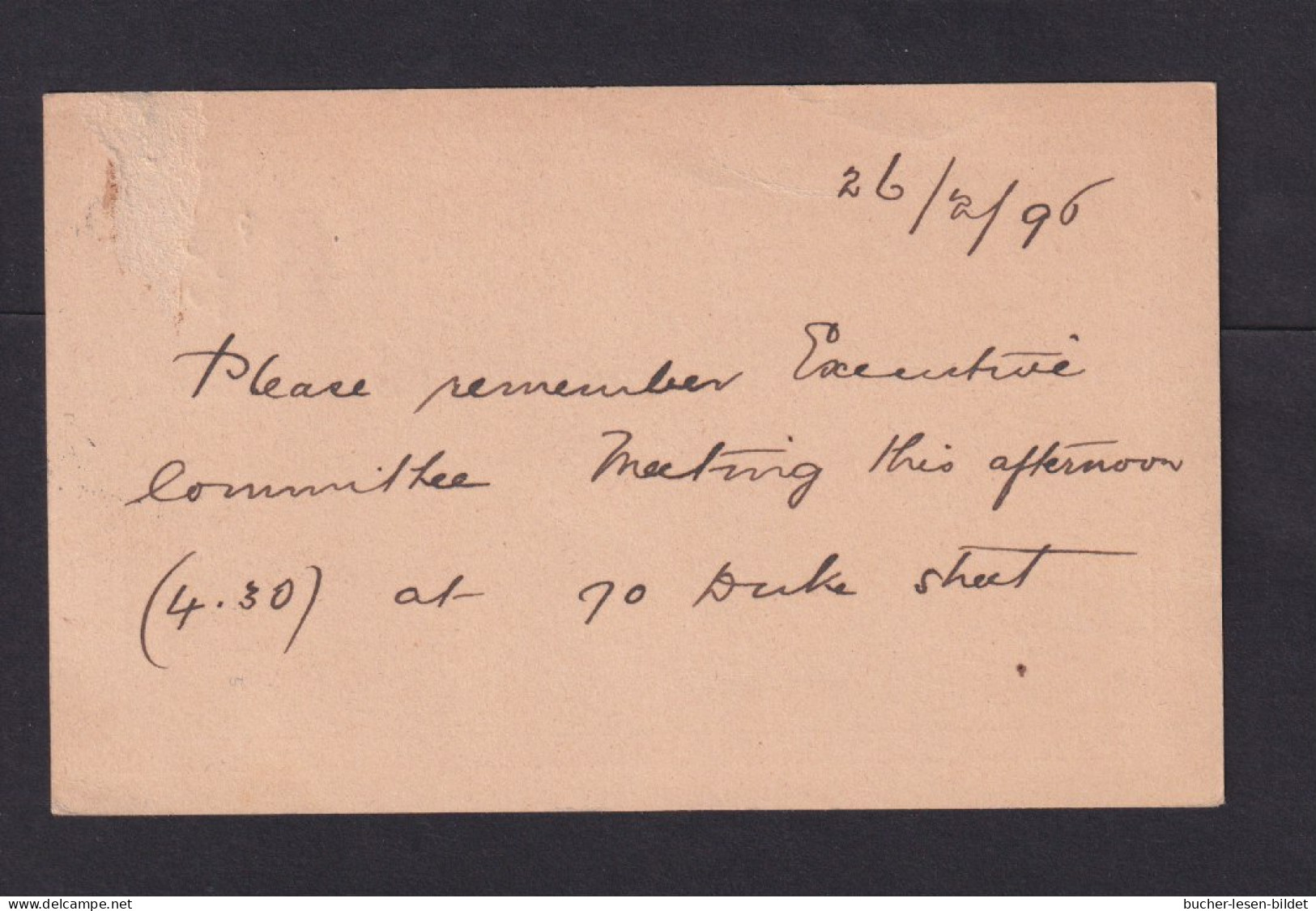 1896 - 1/2 P. Ganzsache (P 13) Gebraucht In Kingston - Jamaica (...-1961)