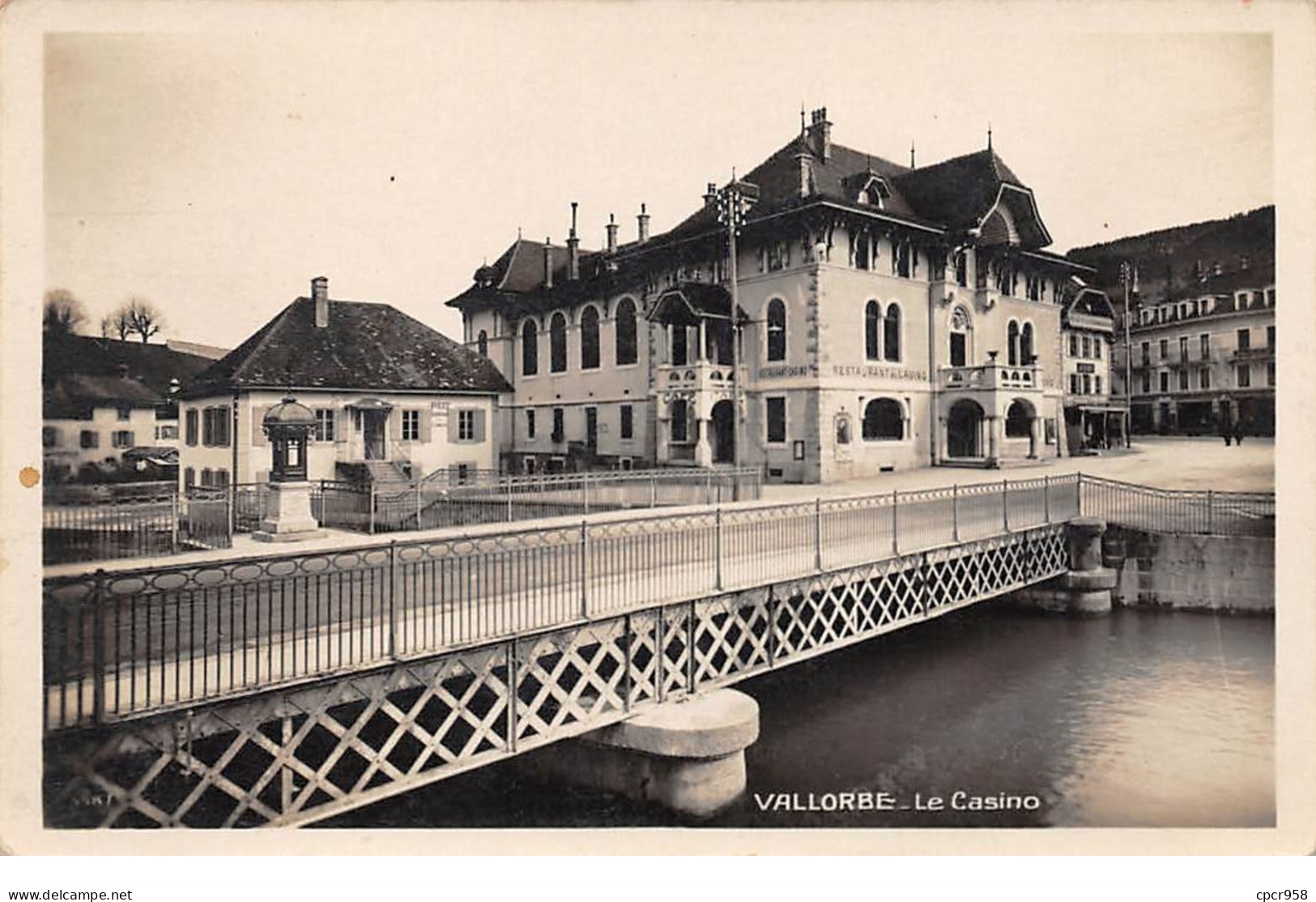 Suisse - N°63553 - Vallorbe - Le Casino - Orbe