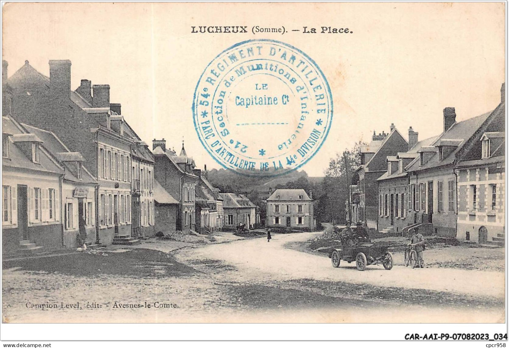 CAR-AAIP9-80-0778 - LUCHEUX - La Place  - Lucheux