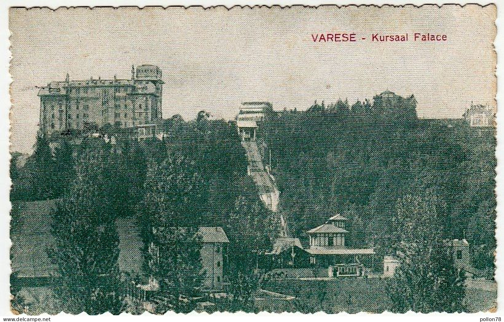 VARESE - KURSAAL PALACE - Primi '900 - Vedi Retro - Formato Piccolo - Varese