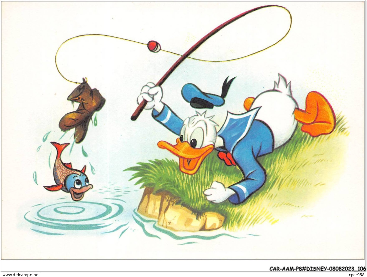 CAR-AAMP8-DISNEY-0704 - Donald A La Peche - Disneyland