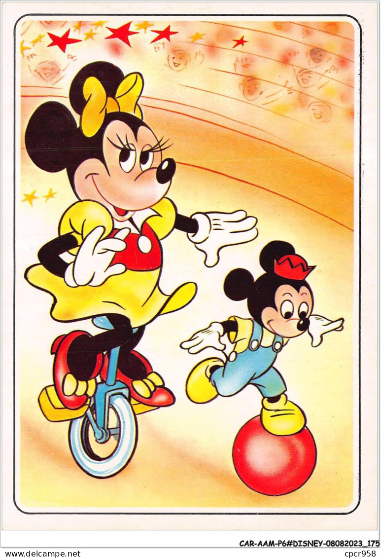 CAR-AAMP6-DISNEY-0592 - Minnie Fait Du Velo - D-550 - Disneyland