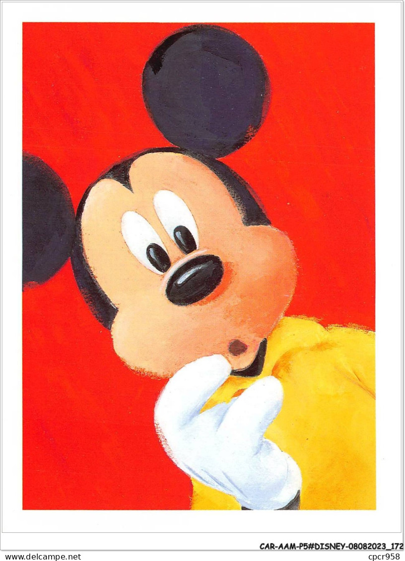 CAR-AAMP5-DISNEY-0494 - Painted Mickey Illustration Bye Kim Raymond Frsa - Disneyland