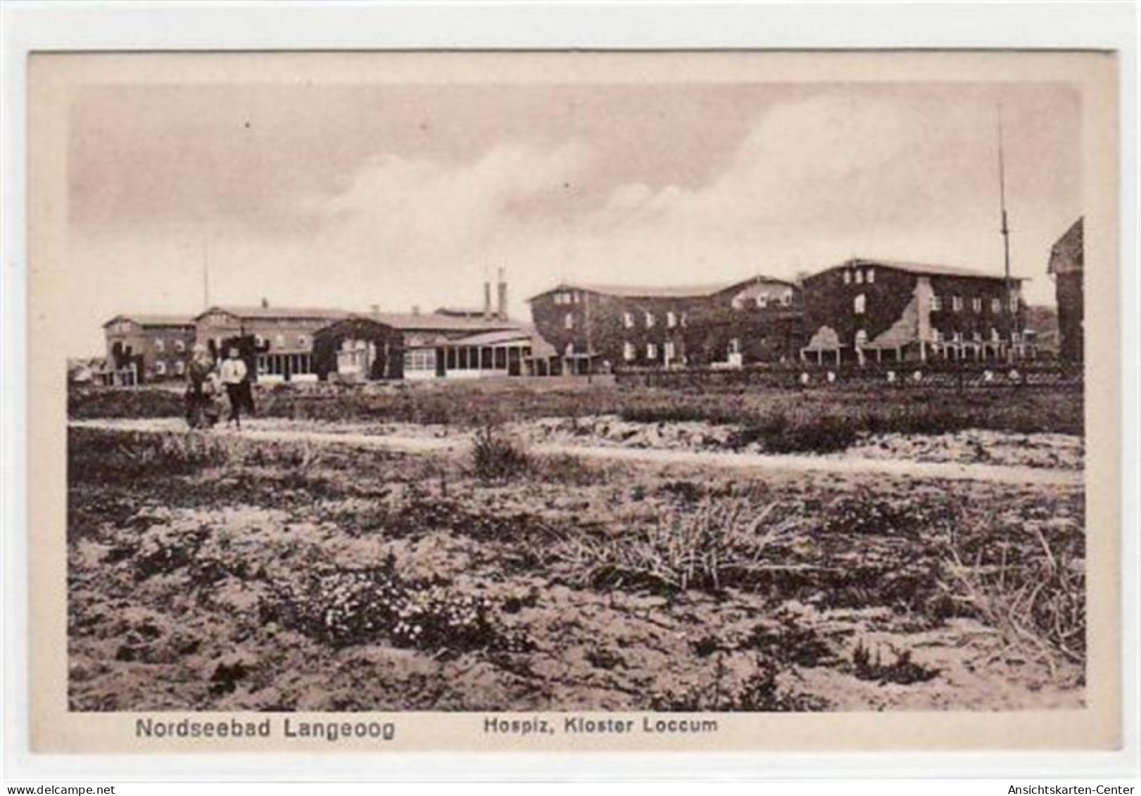 39074406 - Langeoog Mit Hospitz, Kloster Loccum Ungelaufen  Gute Erhaltung. - Langeoog