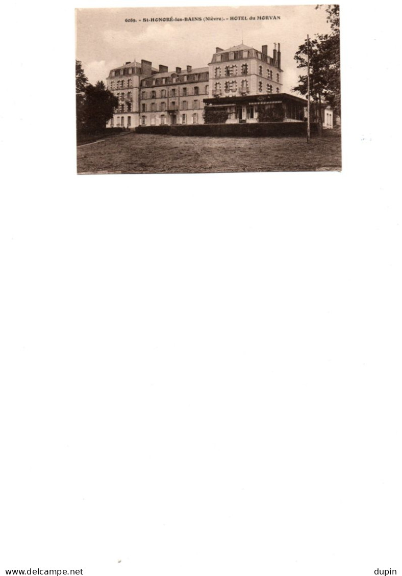 CPA 58 ST HONORE LES BAINS - Hôtel Du Morvan - Saint-Honoré-les-Bains